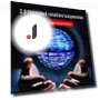 Glowing Smart UFO Flying Ball — Interactive Figures & Robots, Serene Greens