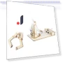 Hydraulic Robotic Arm Wooden Assembly Kit — Construction Kits, Japan Zen Mall