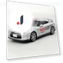 Nissan TOKYO SMART DRIVER 1/43 GT-R (R35) — Miniature Rides & Collectibles, Kyosho