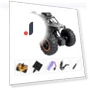Remote Control Car with Wi-Fi Camera — Remote Control Cars, Titanium