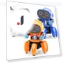 Six-Clawed Robot — Interactive Animal Companions, Plastic Toys