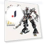 2 In1 Dragon Robot Mech Building Blocks Set — Construction Kits, KAZI