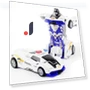 Automatic Transformer Robot with One Key — Interactive Figures & Robots, Bai Fen Bai Toys
