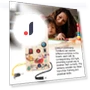 Baby Board with 8 LED Switches — Infant & Early Childhood Playthings, RC-Z