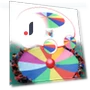 Rainbow Beach Parachute Umbrella — Beach Balls, Closet of Beauty