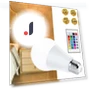 RGB LED Bulb with Remote Control — LED, Refreshing Home