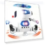 Rotating Dance Robot Toys with Musical LED Lights — Musical Toys, Bai Fen Bai Toys