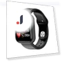 Color Touch Screen Waterproof Bluetooth Smart Fitness Bracelet — Wearable Accessories, Tiktop2