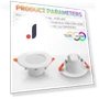 Colorful Recessed LED Ceiling Light — Overhead Lighting, Homeware Essentials