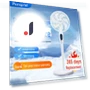 Silent 3-Speed Smart 14-Inch Table Floor Fan — Stand Fans, VantaGoods