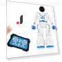 Smart Robot Toy for Early Education — Interactive Figures & Robots, Serene Greens