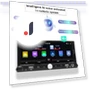 Universal 1din Car Radio Android Multimedia Player — Stereo Receivers, JOHO - CarGear