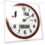 Analog Wall Clock with Illumination — Clocks, Collectors Guild Japan