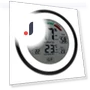 Digital Thermometer with Touch Screen — Home Climate Control, Daily necessities-V