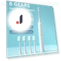 Electric Toothbrush with 4 Brush Heads — Electric Toothbrush Heads, Tooth Care