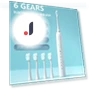 Electric Toothbrush with 4 Brush Heads — Electric Toothbrush Heads, nihaoya