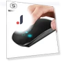 Ergonomic USB Wireless Thin Mouse with Touch Wheel — Computer Mice, Uav parts center