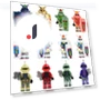 Robot Construction Doll Building Block Toy — Stacking Blocks, TK Toys