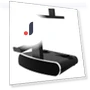 VR Controller Charging Dock with Headset Stand — Accessories, Borate