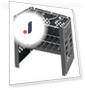 2-in-1 Folding Smart Grill Kamado B6 with Bag — , CAPTAIN STAG