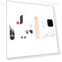 Touch Earbuds 2 in 1 Combo Full Screen with Wireless BT Headset — In-Ear Headphones, ZuiyouHome1