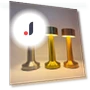 Modern Metal Touch Dimmer Night Light — Desk & Table Lighting, Zhou Yajin