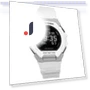 G-Squad Digital Smartphone Link White Bio-Based Resin Quartz Watch — Men's Timepieces, Casio