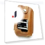 Remote Start Smart Key Integrated Leather Case — Key Cases, SAMURAI STYLE