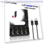 Smart Charger for AA AAA Lithium-Ion Batteries — Chargers, Cityork