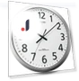 Wall Clock with Radio Control — Desk & Shelf, RHYTHM