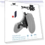 Gaming Controller with Back Button — Thumb Grips, DATA FROG