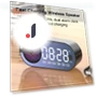 Portable Bluetooth Speaker with Mirror Clock — Portable Audio, Smart IT