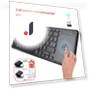 Portable Wireless Keyboard with Touch Panel — Keyboards, HZ-C