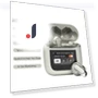 Smart Headphones with Touch LCD Screen — Over-Ear Headphones, Junmaocun