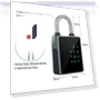 Smart Lock with Keypad — Padlocks & Hasps, Meterk