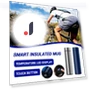 Smart Stainless Steel Thermos with LCD Display — Instant-Read, A qi