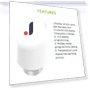 Smart Thermostatic Radiator Valve with LED Display — Smart Climate Control, 3d printing machine