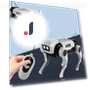 DIY Assembly RC Photo Prop Crafts 3D Model Robot Dog — Construction Kits, baby and kids