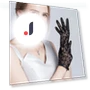Elegant Lace Touchscreen Leather Gloves — Event-Ready Gloves, Bsell