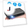 P10 Android Smart Wi-Fi Portable Mini LED DLP Projector — Home Theater Projectors, Vivicine
