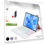 Removable Wireless Bluetooth Keyboard with Backlight and Touchpad — Keyboard Cases, HZ-C
