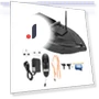 Smart Remote Control Boat with Bait and LED Lighting — Aquatic Vehicles, Electronics Parts