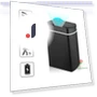 Smart Trash Bin — Kitchen Cans, Healthy life for you