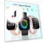 Smart Watch with Flashlight — Smartwatches, KaWaLL Fashion