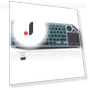 Wireless TV Keyboard with Touchpad — Keyboards, SeenDa