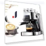 Automatic Espresso Machine with Touch Screen — Coffee & Espresso Combos, TOP-MALL-001