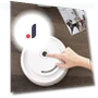 Automatic Sweeping Robot Vacuum — Smart Cleaning Robots, Happy Storage