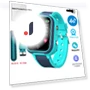 Kids GPS 4G Smartwatch — Wearable Accessories, greentiger