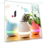 Musical Speaker in Flower Pot — Portable Audio, Cosy Homes