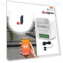 Smart Garage Door Opener — Remote Controls, White Dream